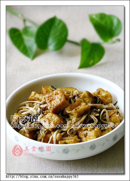 金針菇豆腐