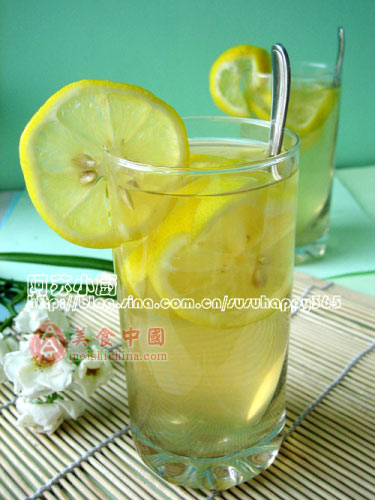 蜂蜜檸檬綠茶