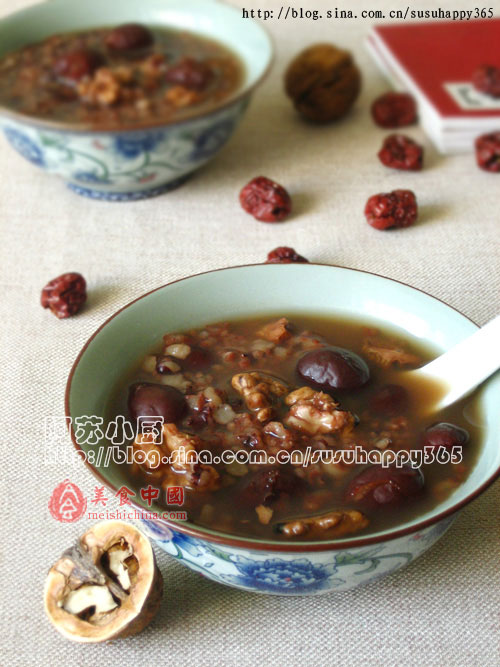 四紅補(bǔ)血養(yǎng)胃粥