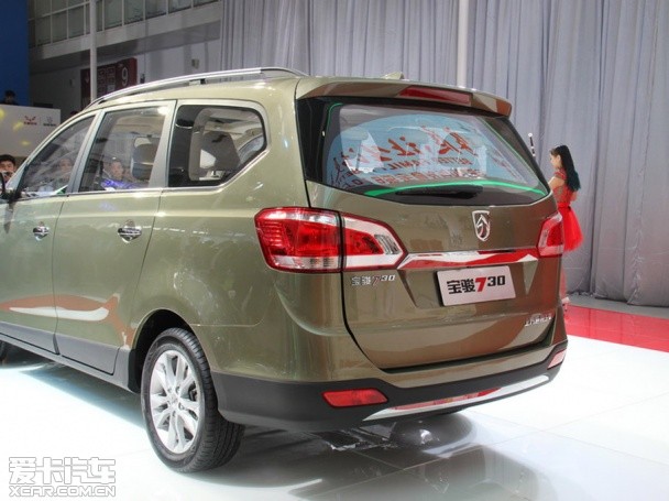 寶駿730北京車展發(fā)布 搭載1.8L發(fā)動(dòng)機(jī)