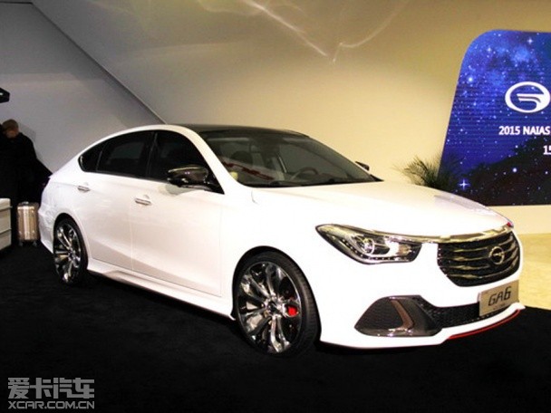 傳祺GA6新概念車北美車展發(fā)布