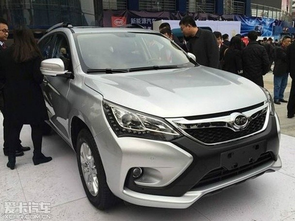 比亞迪S3諜照
