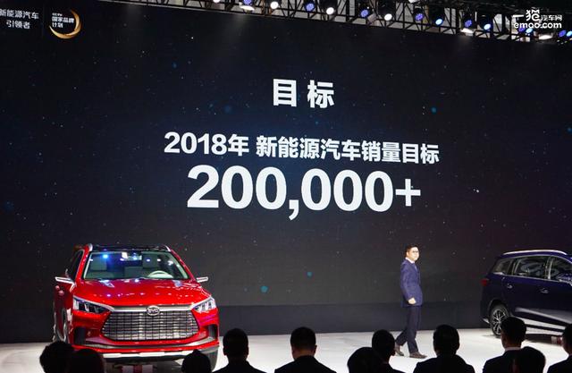 比亞迪王朝迭代 明年要賣20萬輛新能源車