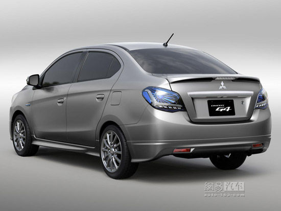 Mirage三廂版原型 三菱G4概念車官圖發(fā)布