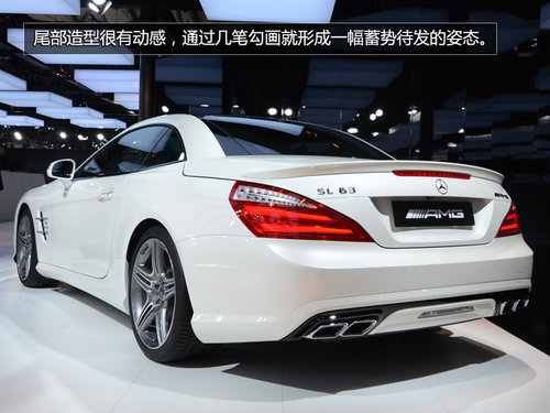 售價239.8萬元 奔馳SL 63 AMG車展實拍