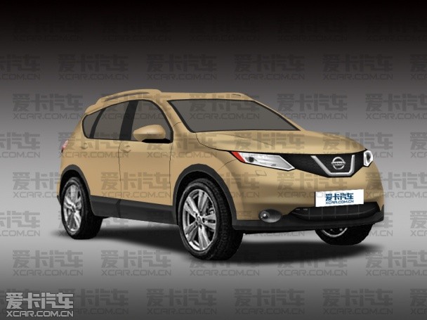 日產(chǎn)全新一代逍客獨家效果圖