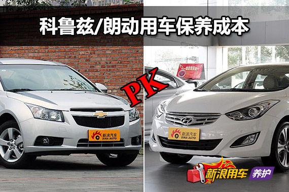 科魯茲/朗動(dòng)保養(yǎng)成本對(duì)比