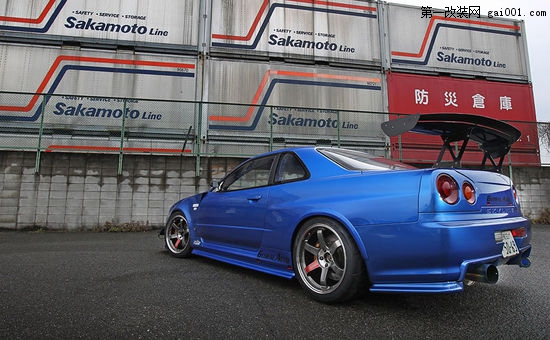 日本國寶級(jí)跑車 800匹日產(chǎn)GT-R R34改裝(20)