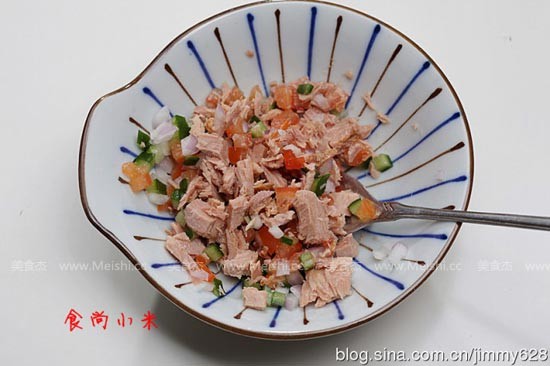 金槍魚鑲蛋盅