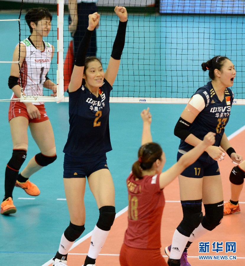 (體育)(13)排球——女排世界杯:中國隊奪冠 (體育)(13)排球——女排世界杯:中國隊奪冠