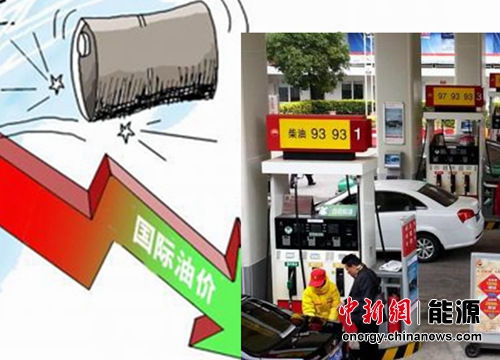 24時起國內(nèi)油價下調(diào)為史上首次“八連跌”