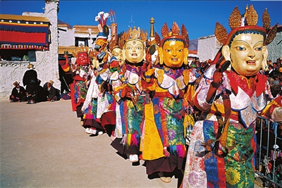 藏歷新年場(chǎng)景