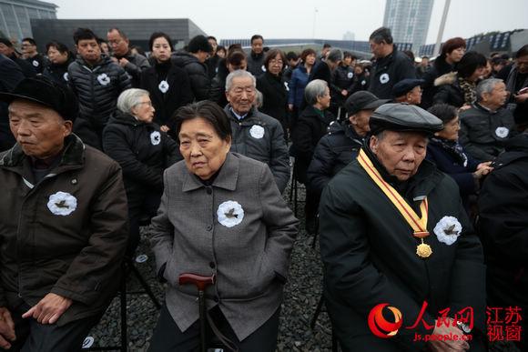 現(xiàn)場的幸存者代表