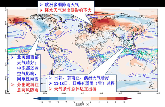 國外天氣趨勢預(yù)報