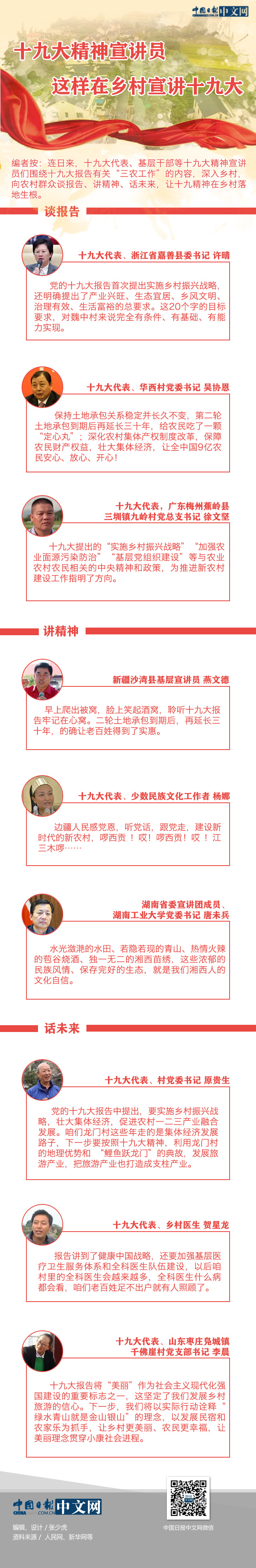 十九大精神宣講員這樣在鄉(xiāng)村宣講十九大