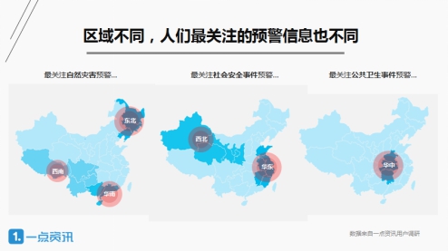 一點(diǎn)資訊發(fā)布預(yù)警信息大數(shù)據(jù):一線城市竟成“后進(jìn)生”