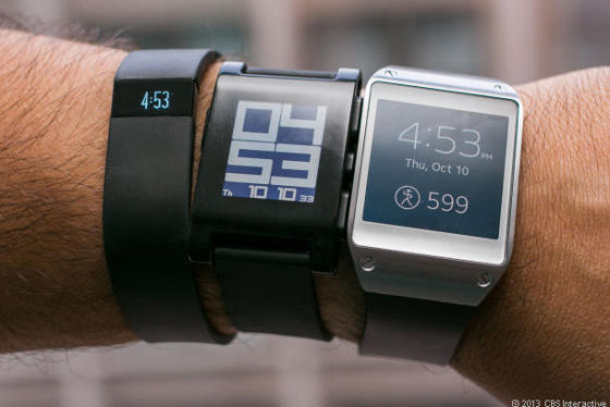 Fitbit Force�\(y��n)��(d��ng)����Pebble�����ֱ�������Galaxy Note�����ֱ�